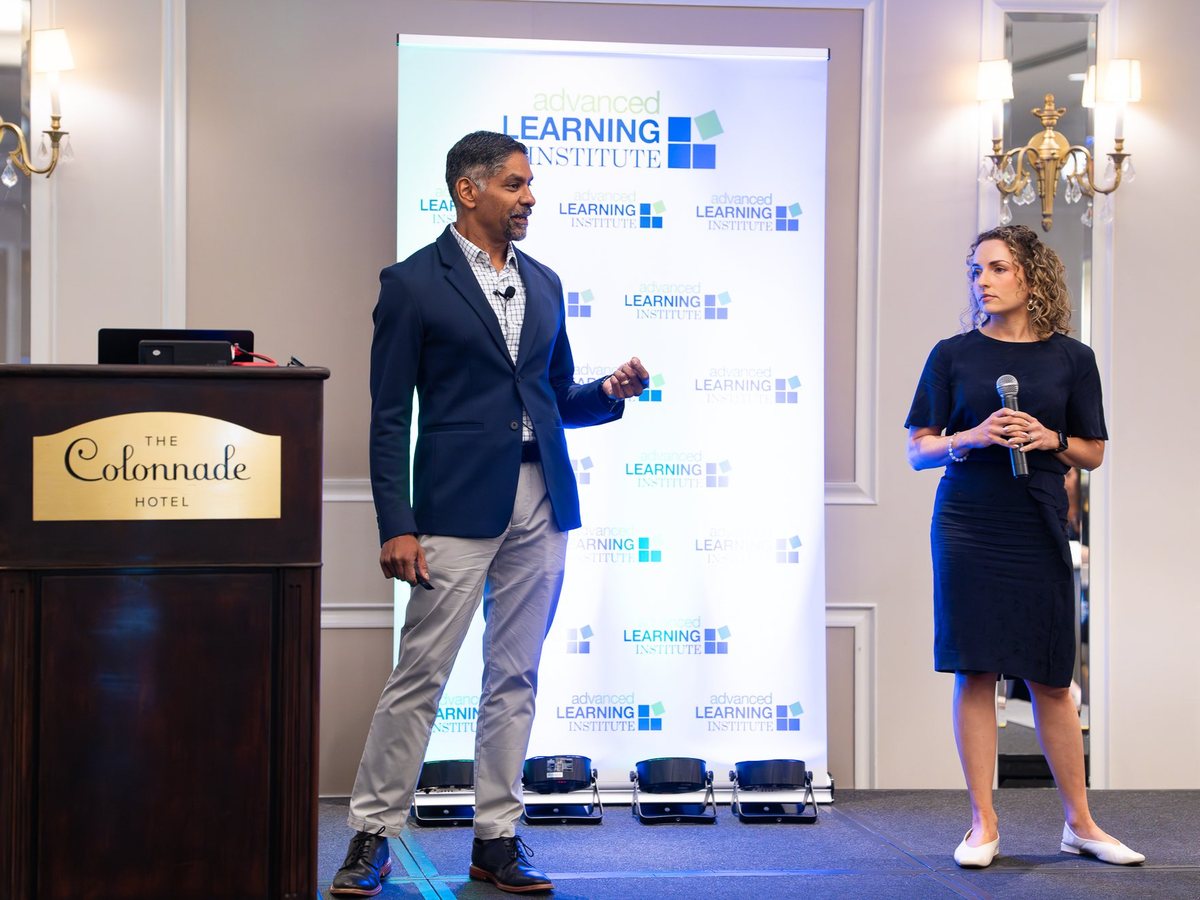 Pinaki Kathiari and Teresa Palase presenting at ALI SIC 2025