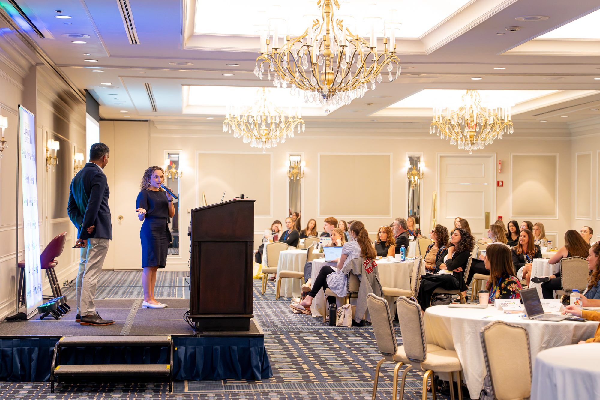 The ballroom at The Colonnade during ALI Strategic Internal Comms 2025