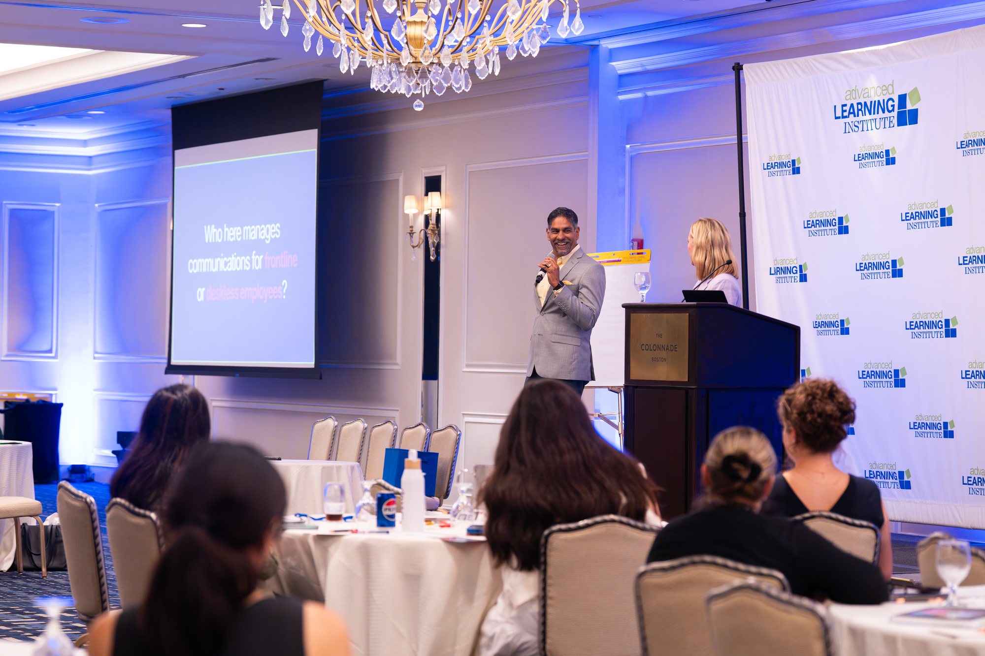 The ballroom at The Colonnade during ALI Strategic Internal Comms 2026
