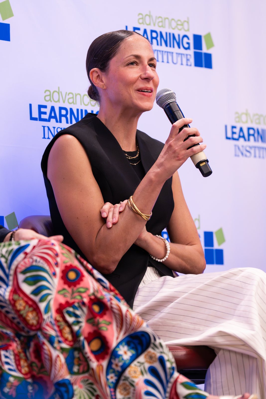 A panelist speaking