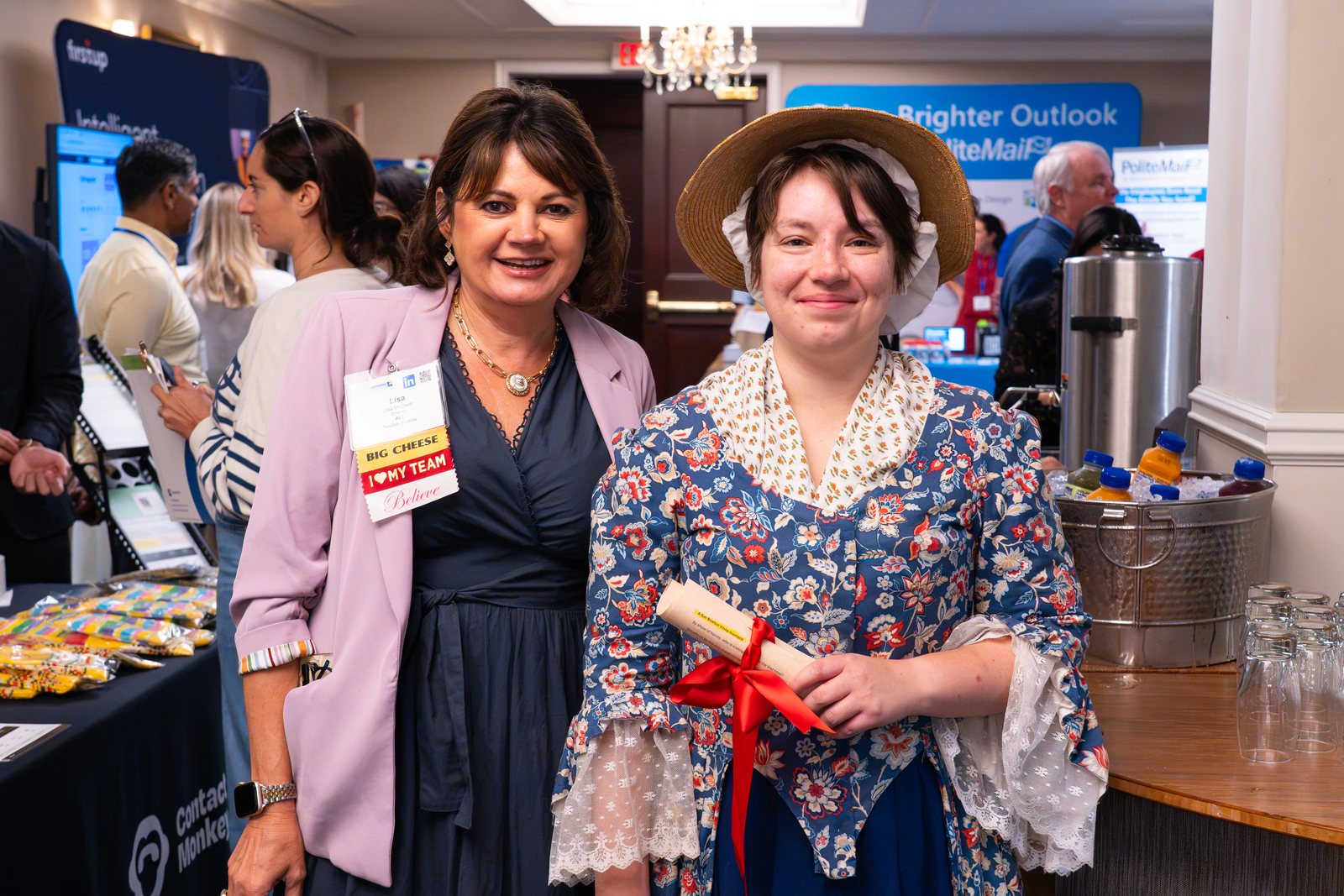 Attendees at the conference