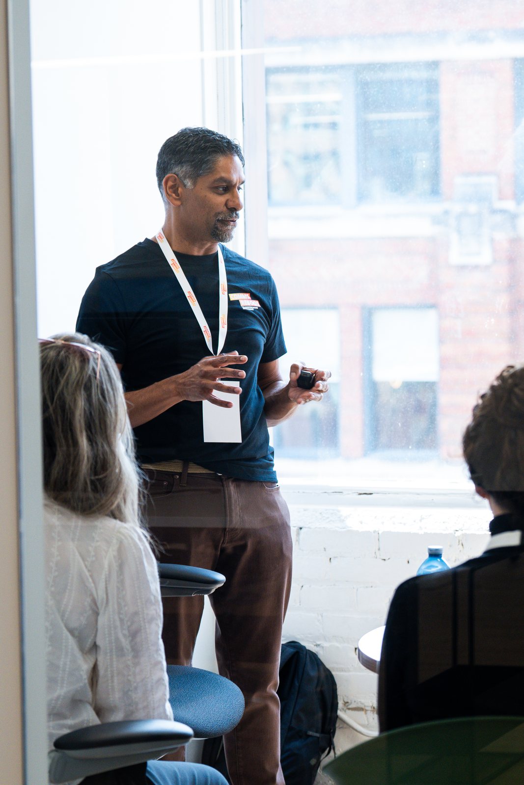 Pinaki Kathiari facilitating