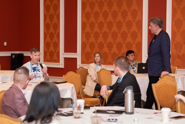 The room during a session