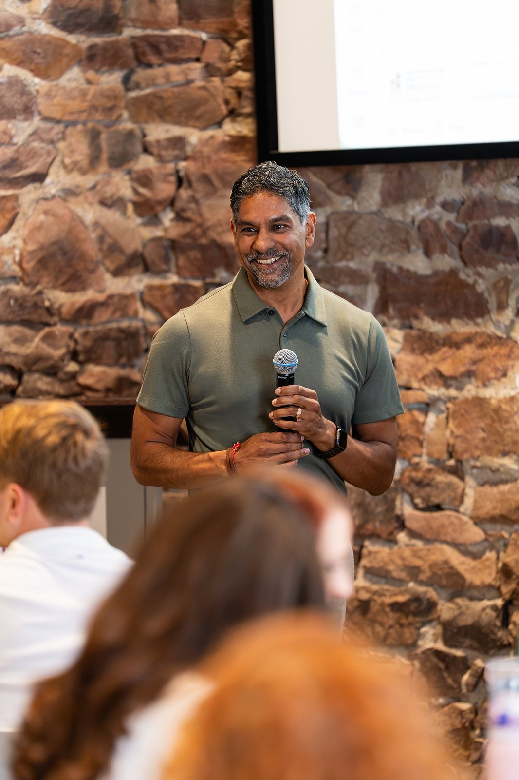 Pinaki Kathiari leading the workshop
