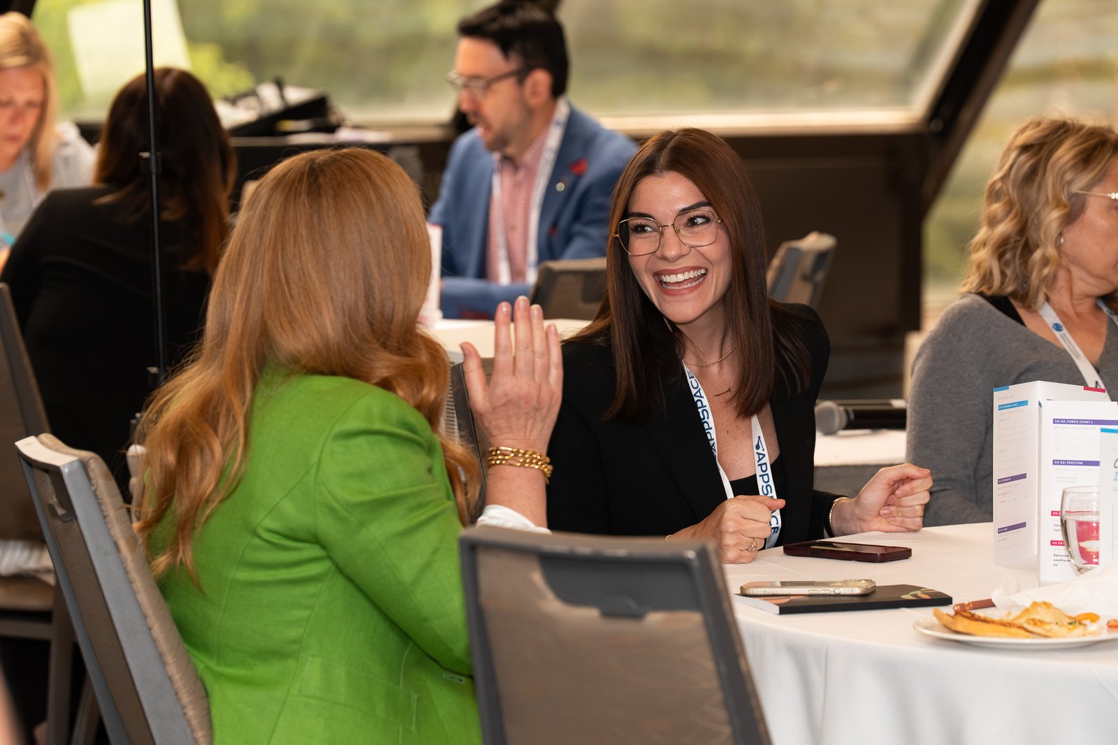 Attendees at the conference