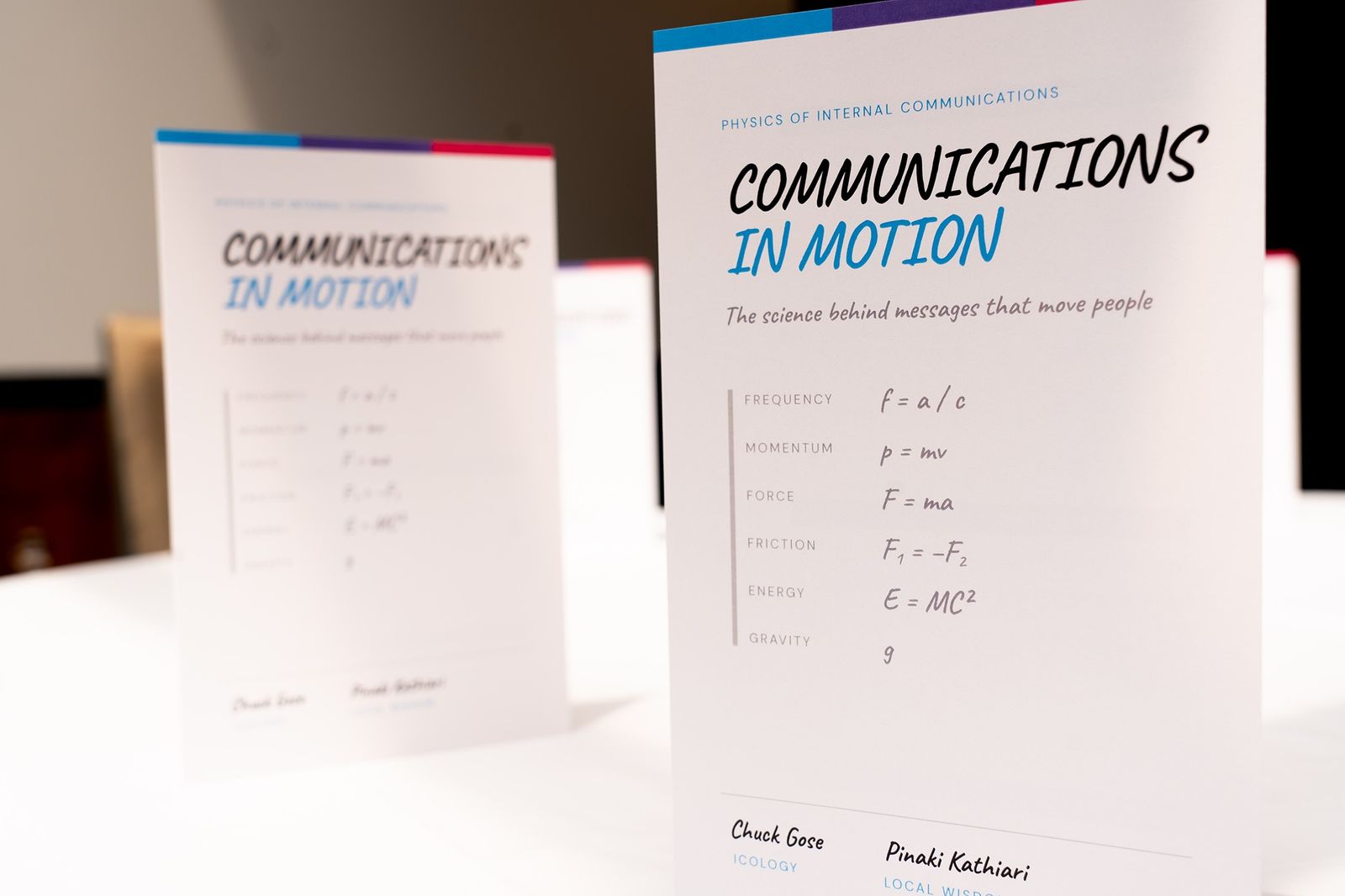 The Communications in Motion handout