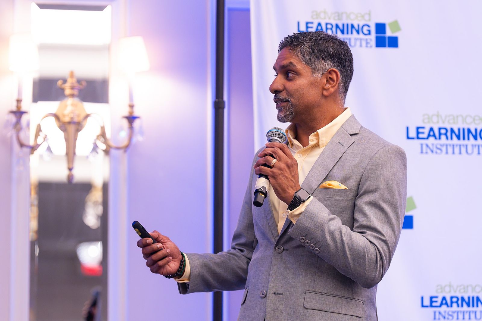 Pinaki Kathiari speaking
