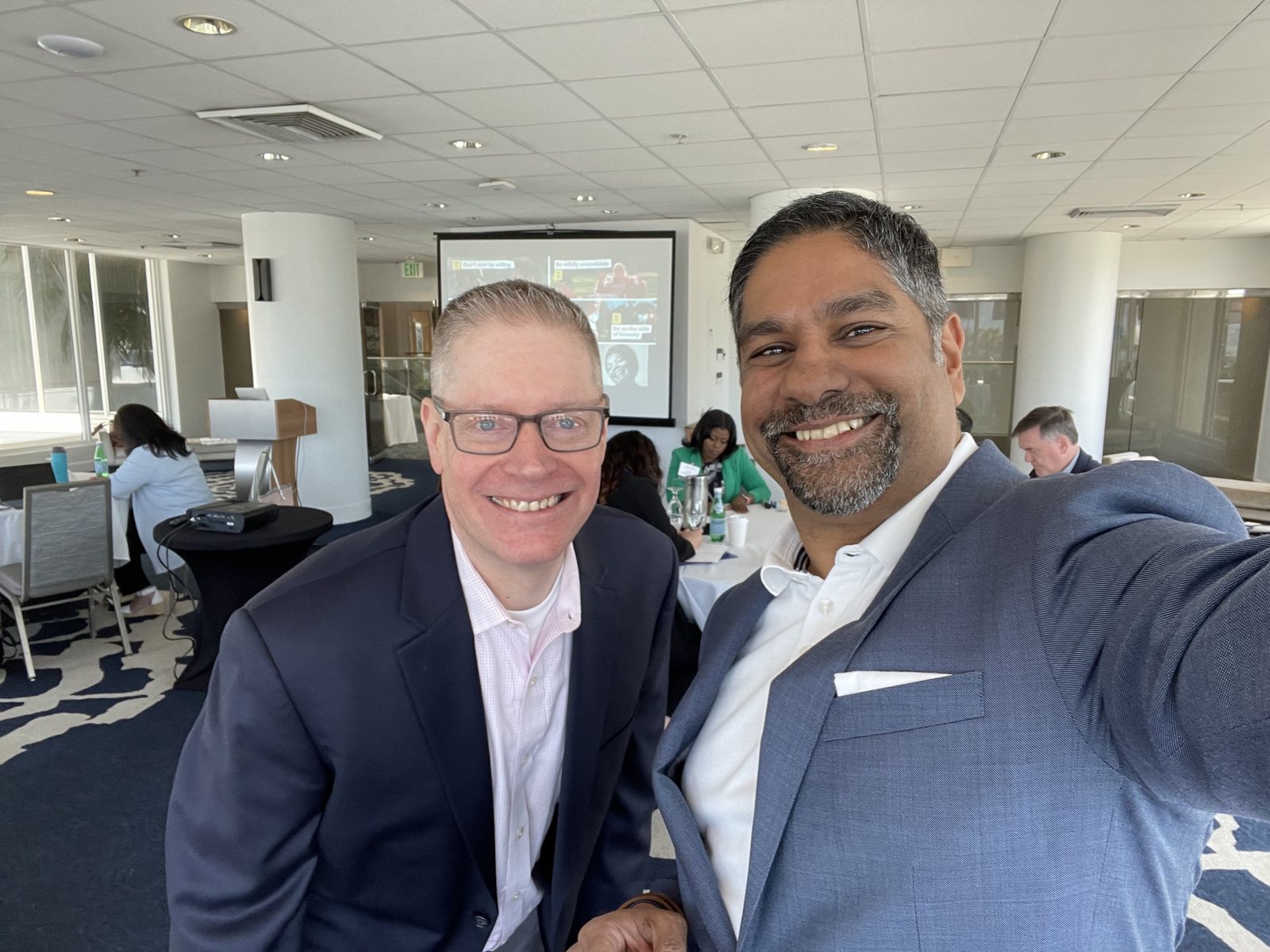 Pinaki Kathiari and Rich Dome at ALI Digital Workplace Summit 2023