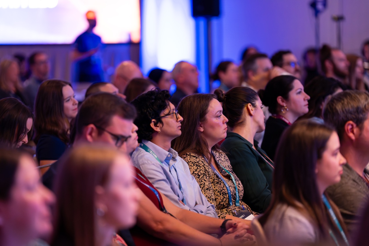 Attendees in the UNITE 25 audience
